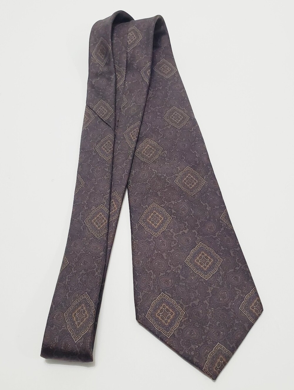 Mallory & Church Men's Neck Tie Multicolor Paisley Pattern 56x3.5" - Picture 2 of 5